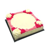 ajwa bakery - square cake red velvet cheese